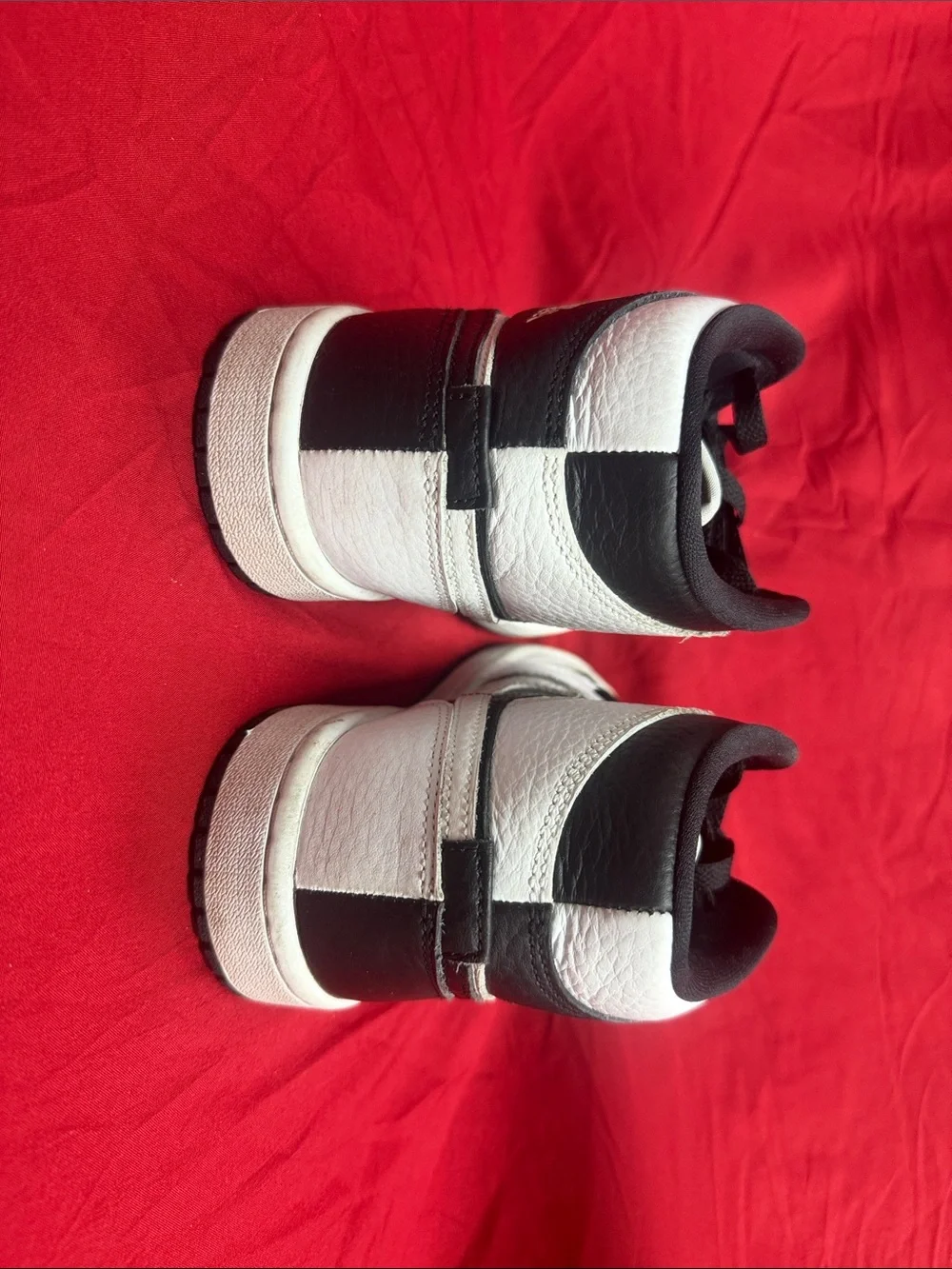 Jordan Retro High Top Sneakers Black and White